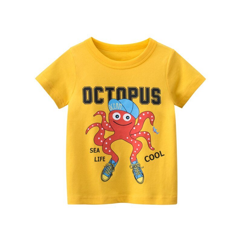 Camisetas Ocean Life (1-10 anos) - Mãe Compra De Mãe