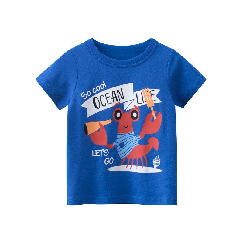 Camisetas Ocean Life (1-10 anos) - Mãe Compra De Mãe