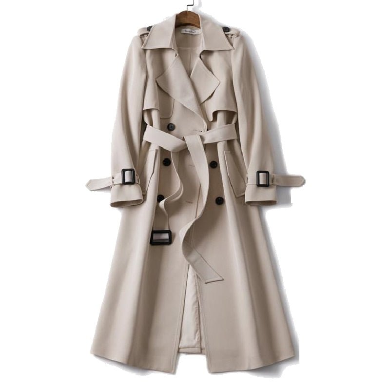 Casaco Trench Coat Feminino Comprido - Mãe Compra De Mãe