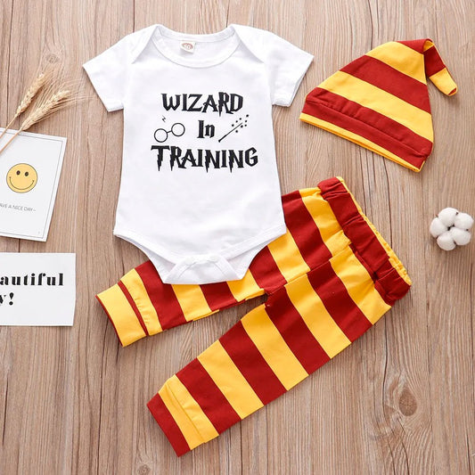 Cj. 3 Peças Bebê Harry Potter - Tam RN a 24 Meses - Mãe Compra De Mãe