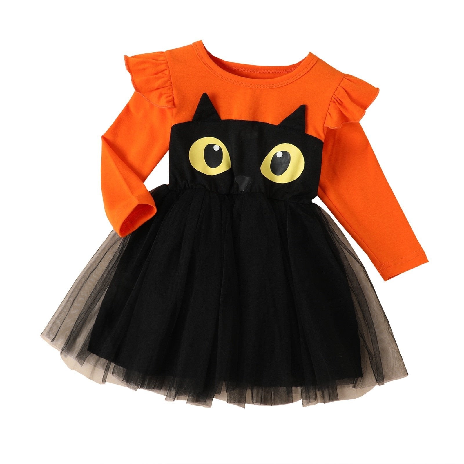 Fantasia Infantil Halloween Gatinha - Mãe Compra De Mãe