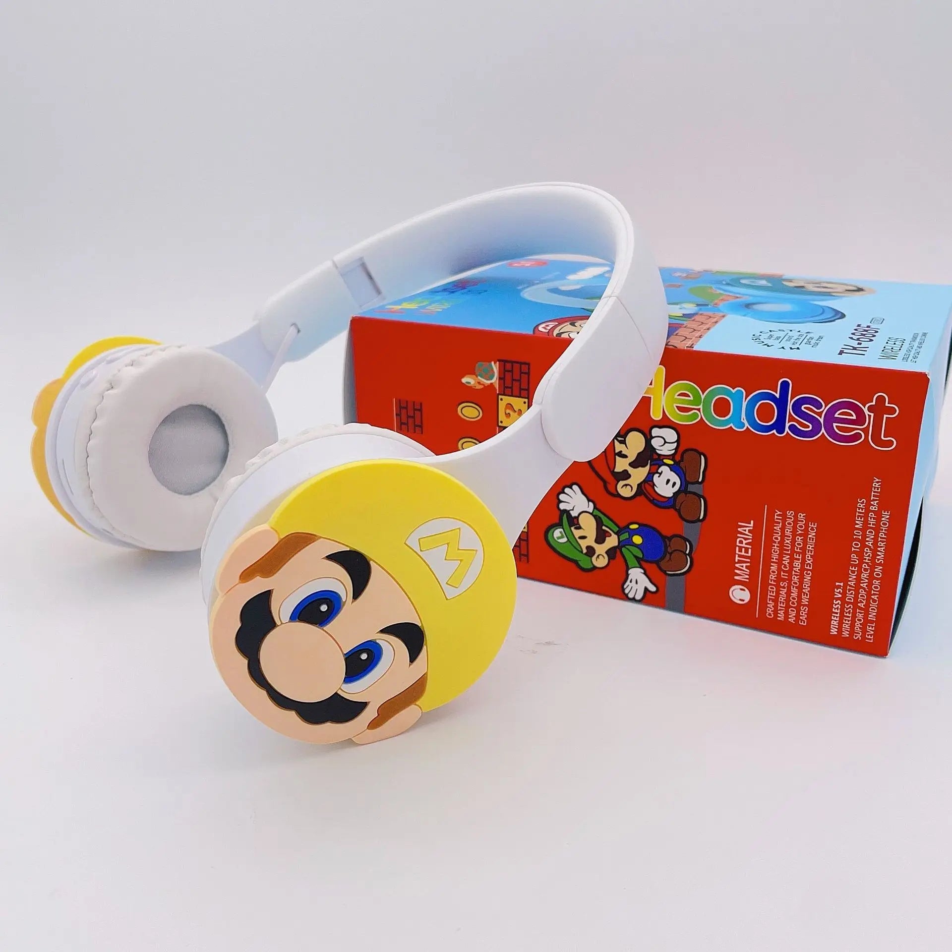 Fone de Ouvido Infantil Super Mario Bros - Mãe Compra De Mãe