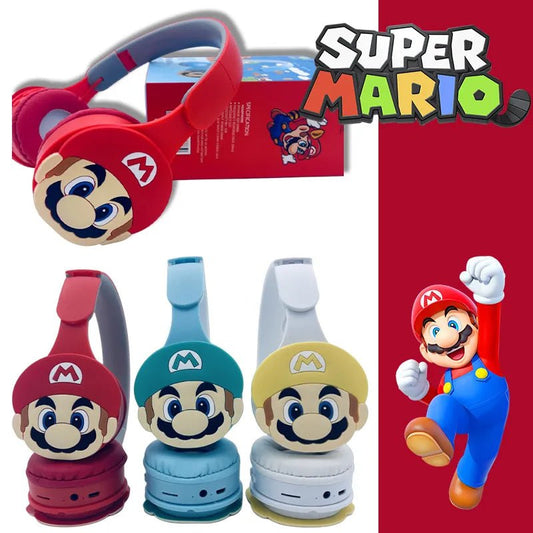 Fone de Ouvido Infantil Super Mario Bros - Mãe Compra De Mãe