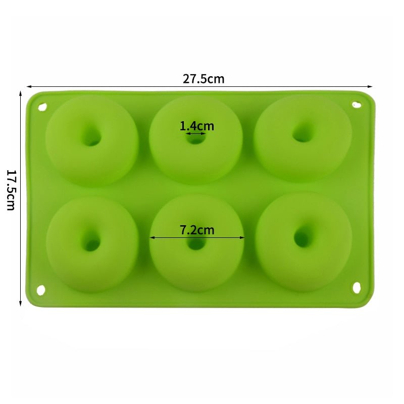 Forma de Silicone para Donuts - Mãe Compra De Mãe