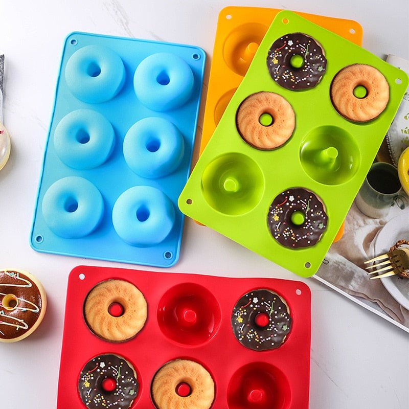 Forma de Silicone para Donuts - Mãe Compra De Mãe