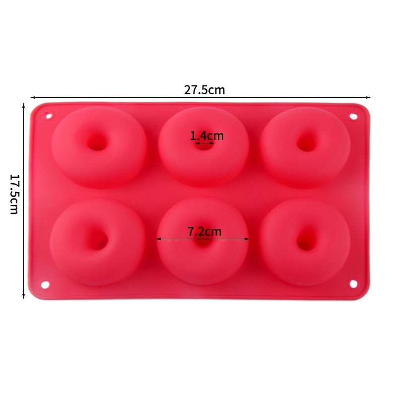 Forma de Silicone para Donuts - Mãe Compra De Mãe