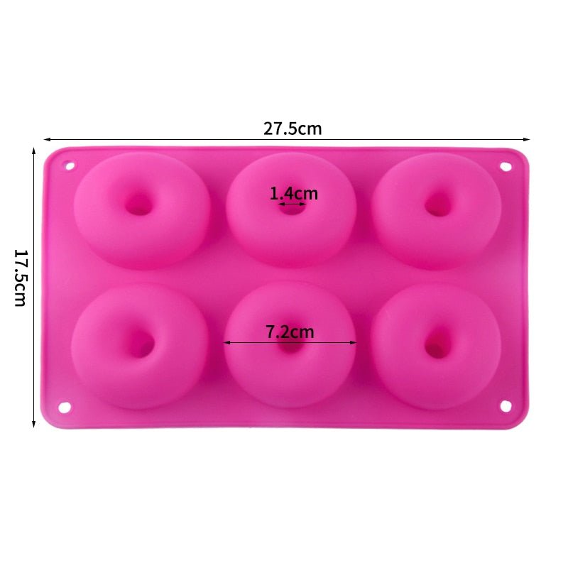 Forma de Silicone para Donuts - Mãe Compra De Mãe