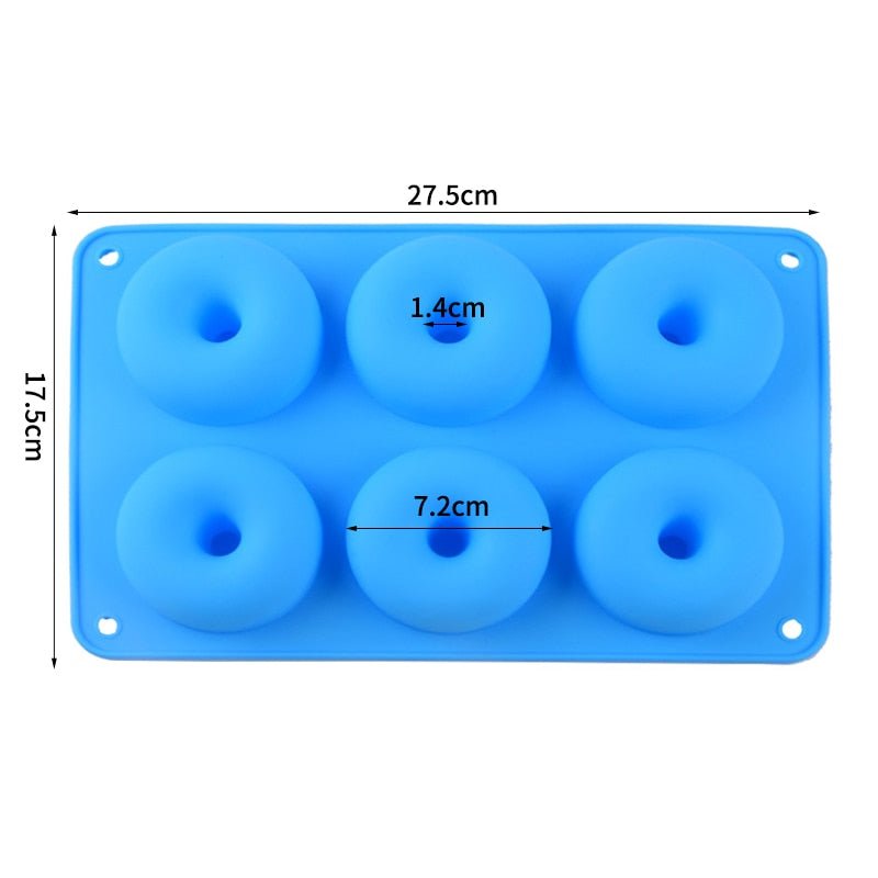 Forma de Silicone para Donuts - Mãe Compra De Mãe