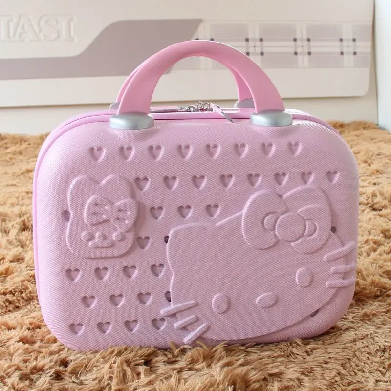 Frasqueira de viagem | Necessaire Beauty Hello Kitty - Mãe Compra De Mãe