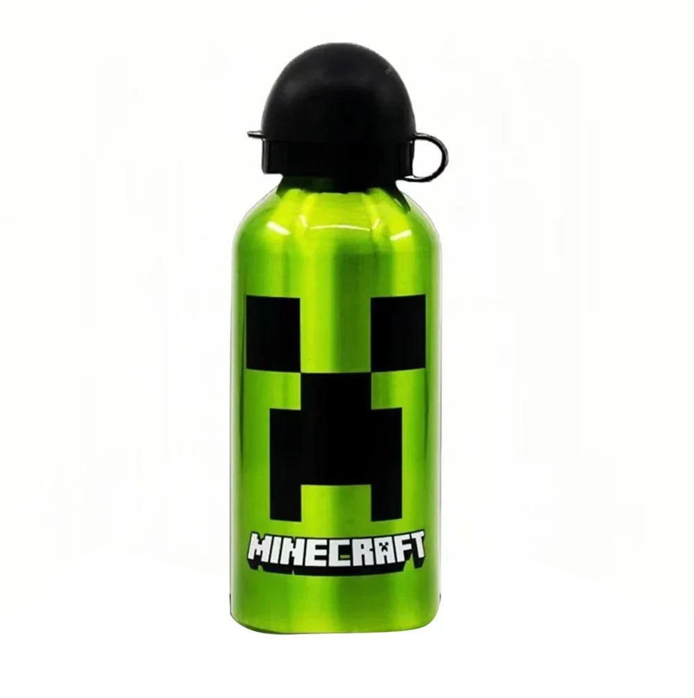 💦 Garrafinha de Água 🧱#Minecraft 400ml | Alumínio - Mãe Compra De Mãe