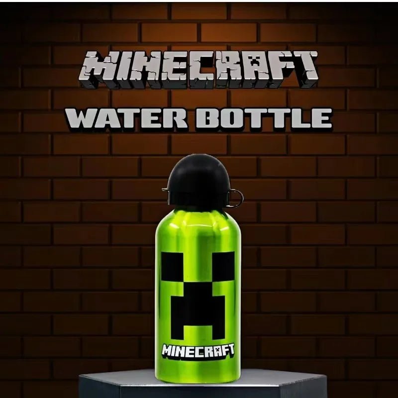 💦 Garrafinha de Água 🧱#Minecraft 400ml | Alumínio - Mãe Compra De Mãe