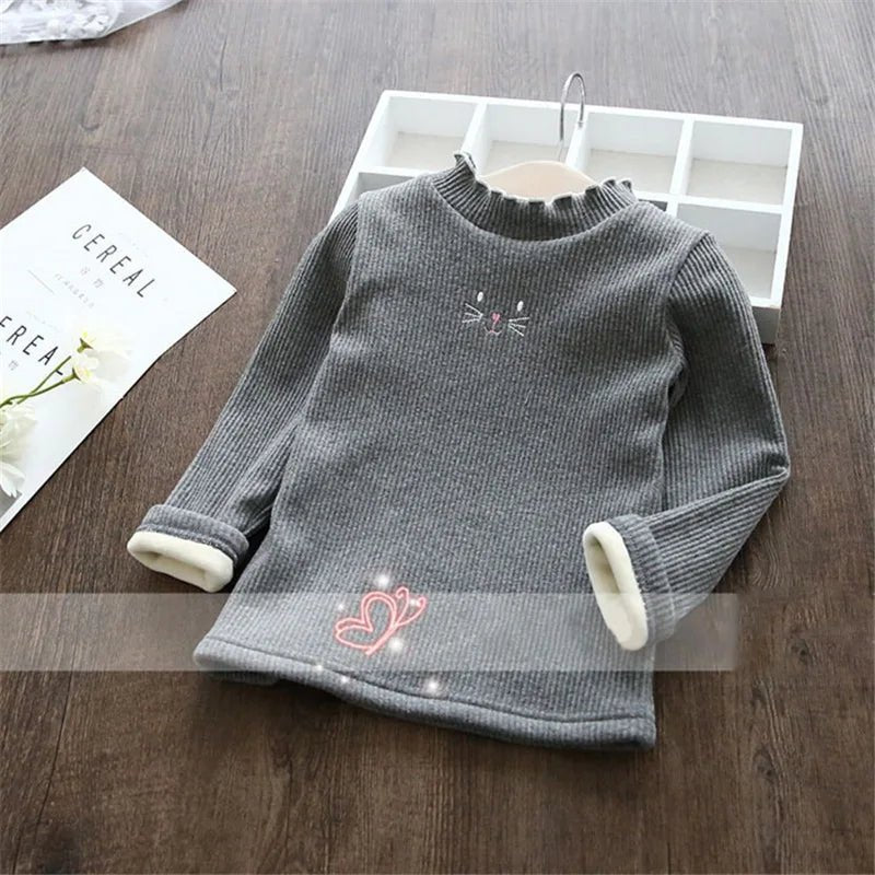 #Inverno Suéter Peluciado Infantil Meow - Tam 2 a 6 Anos - Mãe Compra De Mãe