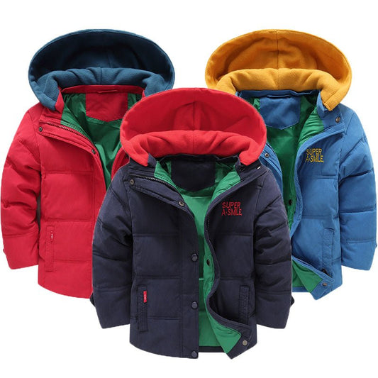 Jaqueta Infantil Chamonix Capuz #Inverno Tam: 2-10 anos #Unissex - Mãe Compra De Mãe