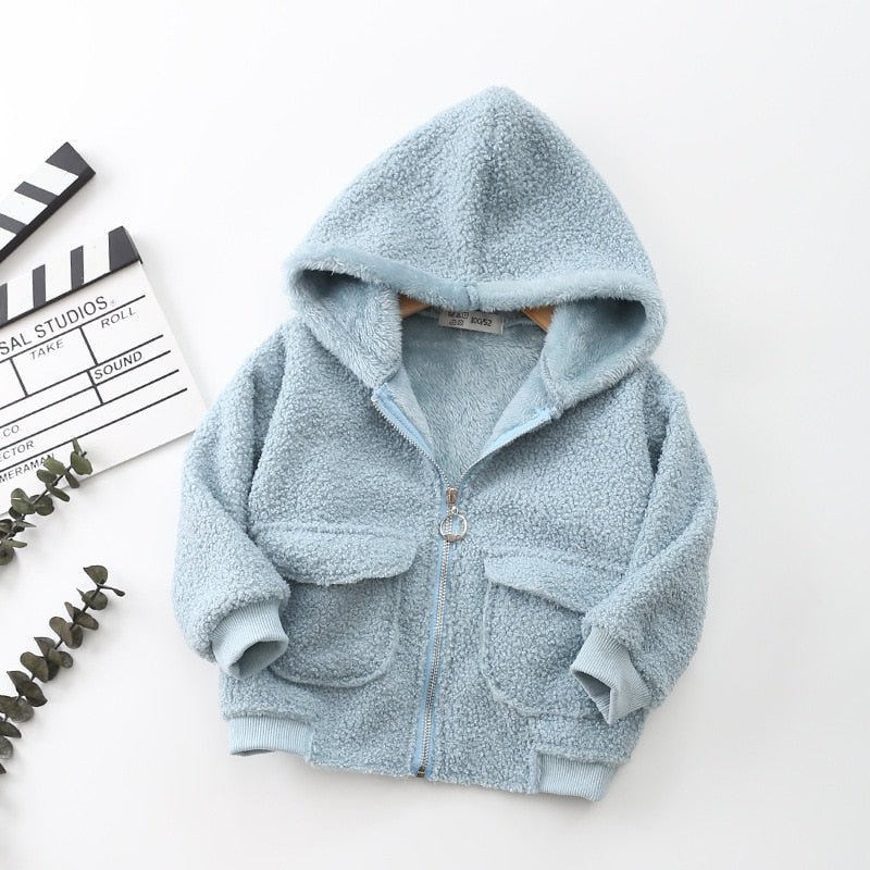 Jaqueta Infantil Fleece com Capuz #Hoodie - Mãe Compra De Mãe