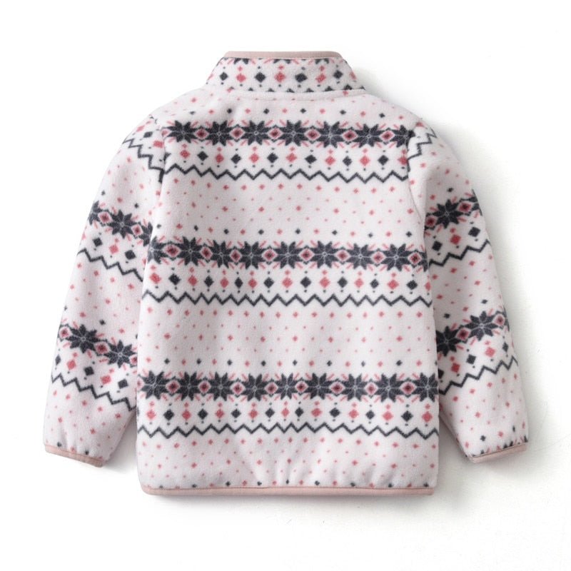 Jaqueta Infantil Snow #meninas Fleece - Mãe Compra De Mãe