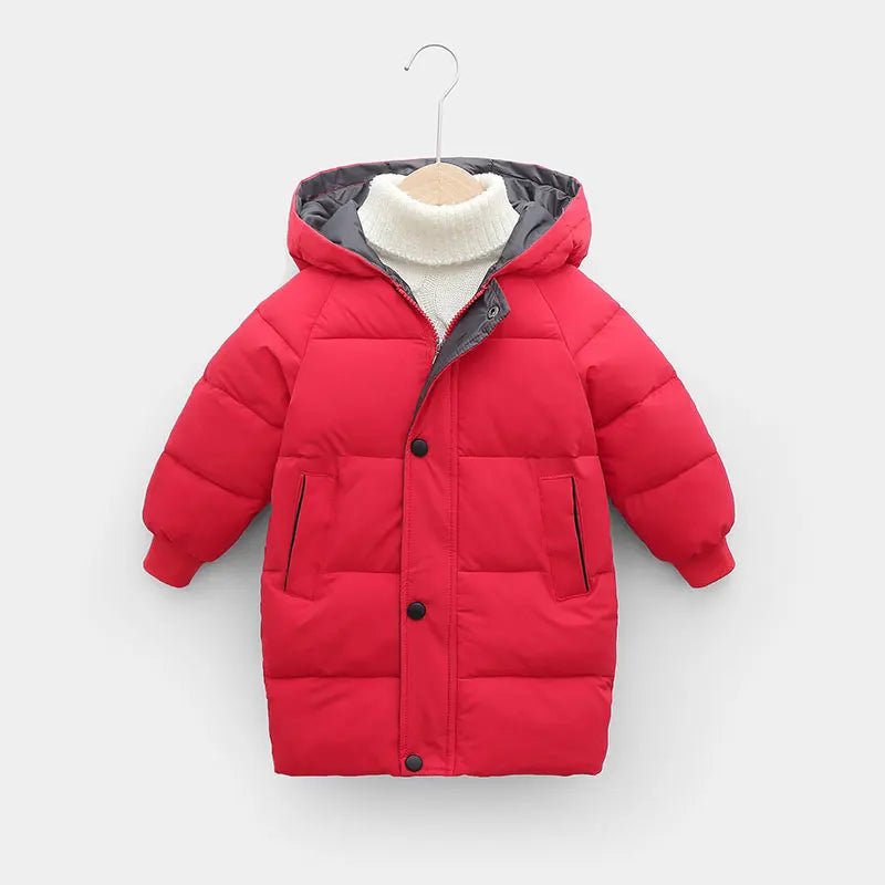 Jaqueta Parka Infantil Acolchoada | Tam: 2-12 anos #Unissex - Mãe Compra De Mãe