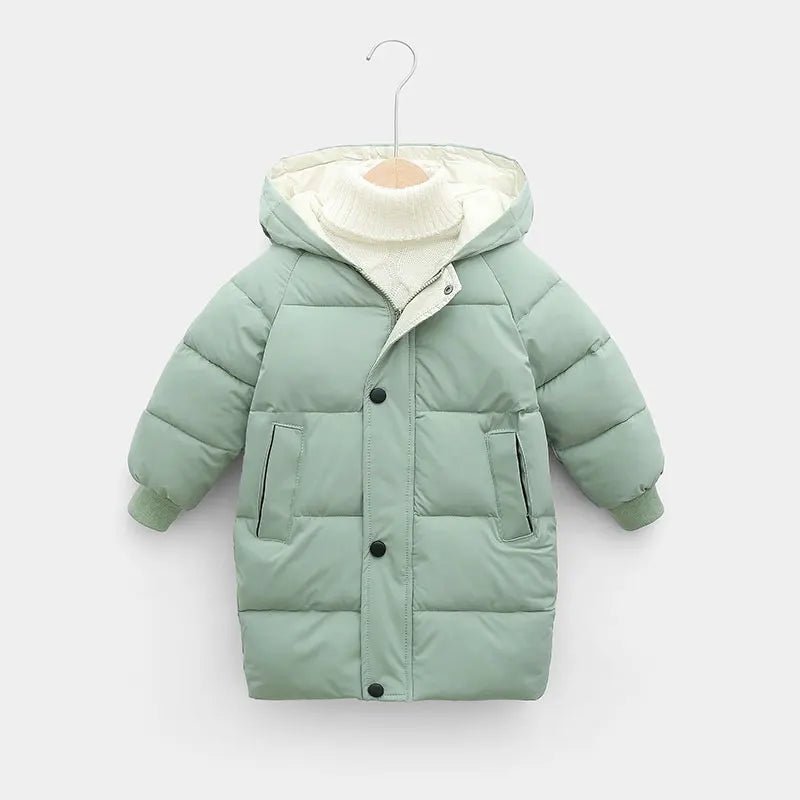 Jaqueta Parka Infantil Acolchoada | Tam: 2-12 anos #Unissex - Mãe Compra De Mãe