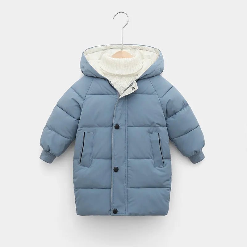 Jaqueta Parka Infantil Acolchoada | Tam: 2-12 anos #Unissex - Mãe Compra De Mãe