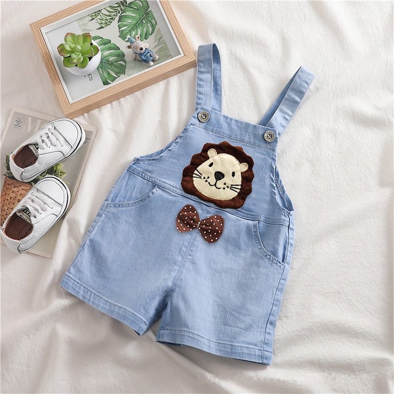 Jardineira Jeans Infantil - Mãe Compra De Mãe