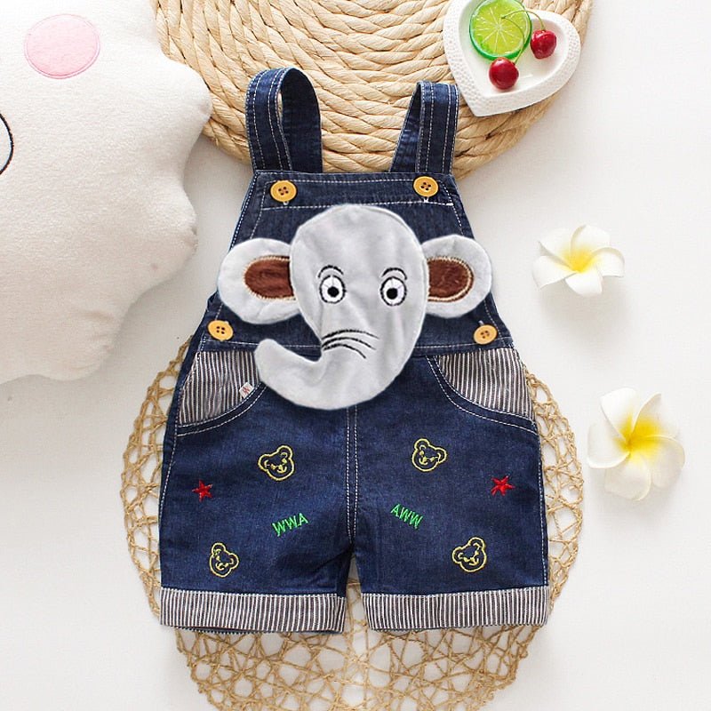 Jardineira Jeans Infantil - Mãe Compra De Mãe