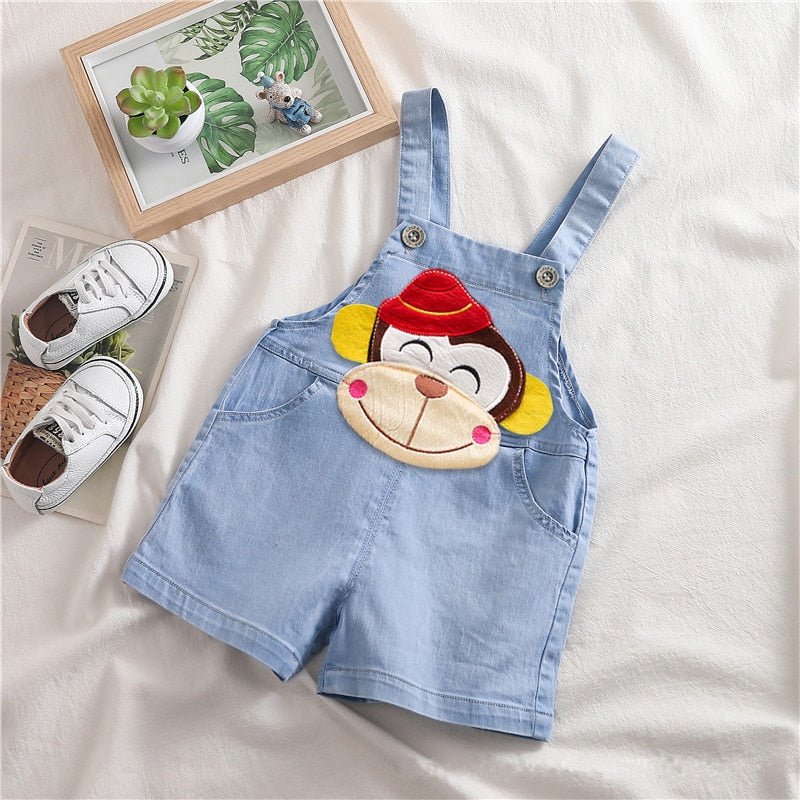 Jardineira Jeans Infantil - Mãe Compra De Mãe