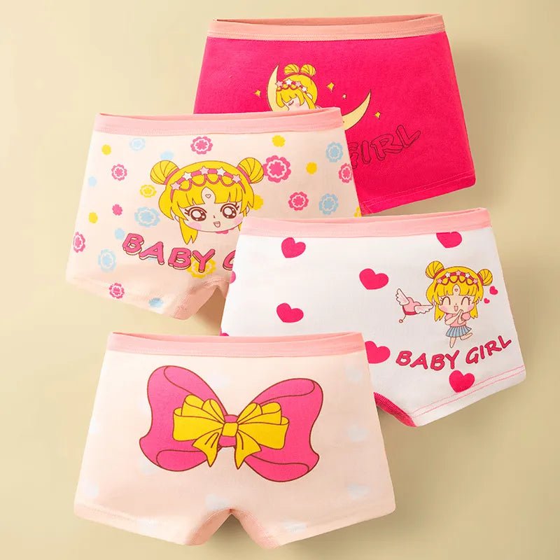 Kit 4 Calcinhas Caleçon Boxer 100% Algodão - Mãe Compra De Mãe