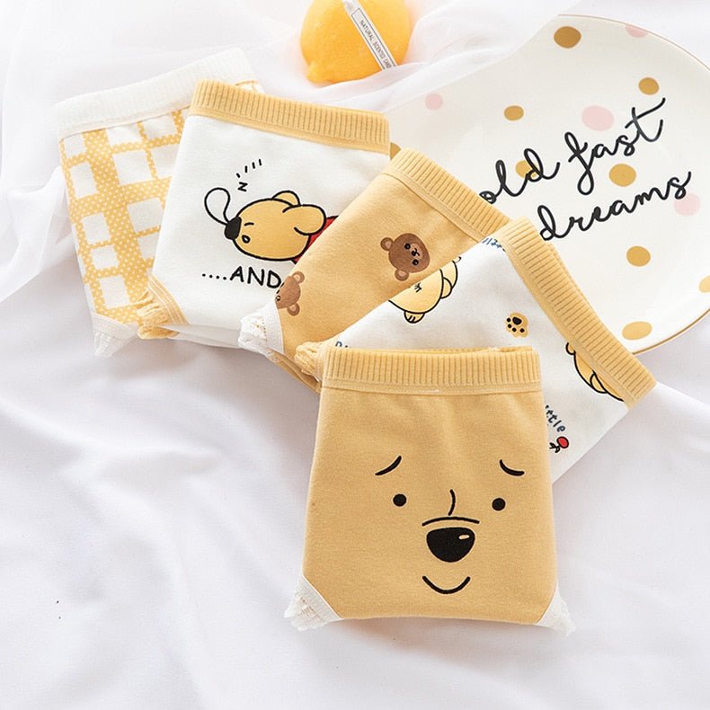 Kit 5 Calcinhas Várias Estampas - Mãe Compra De Mãe