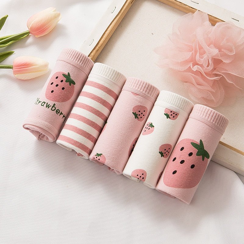 Kit 5 Calcinhas Várias Estampas - Mãe Compra De Mãe