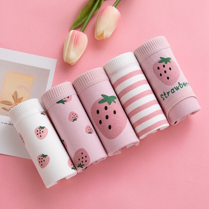 Kit 5 Calcinhas Várias Estampas - Mãe Compra De Mãe