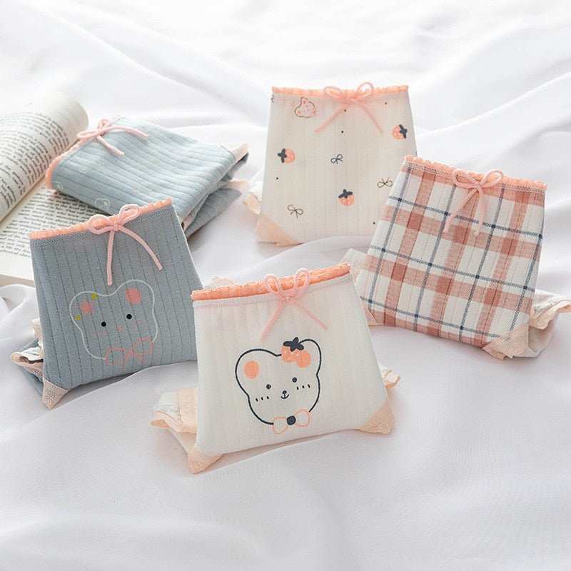 Kit 5 Calcinhas Várias Estampas - Mãe Compra De Mãe