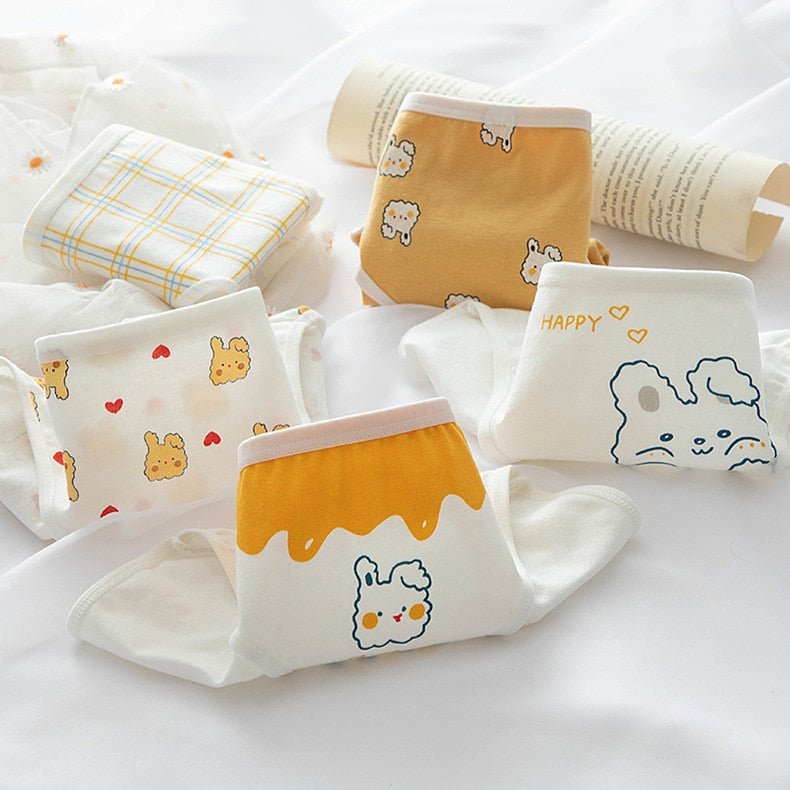 Kit 5 Calcinhas Várias Estampas - Mãe Compra De Mãe