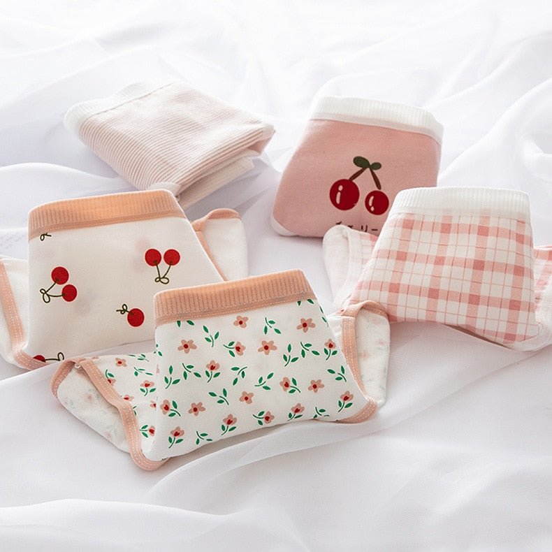 Kit 5 Calcinhas Várias Estampas - Mãe Compra De Mãe