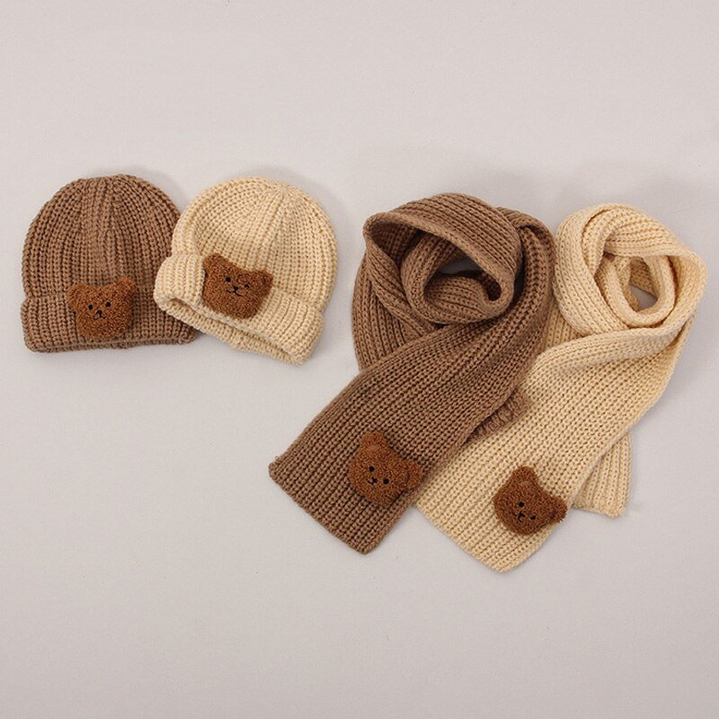 Kit Infantil Inverno: Cachecol + Gorro - Mãe Compra De Mãe