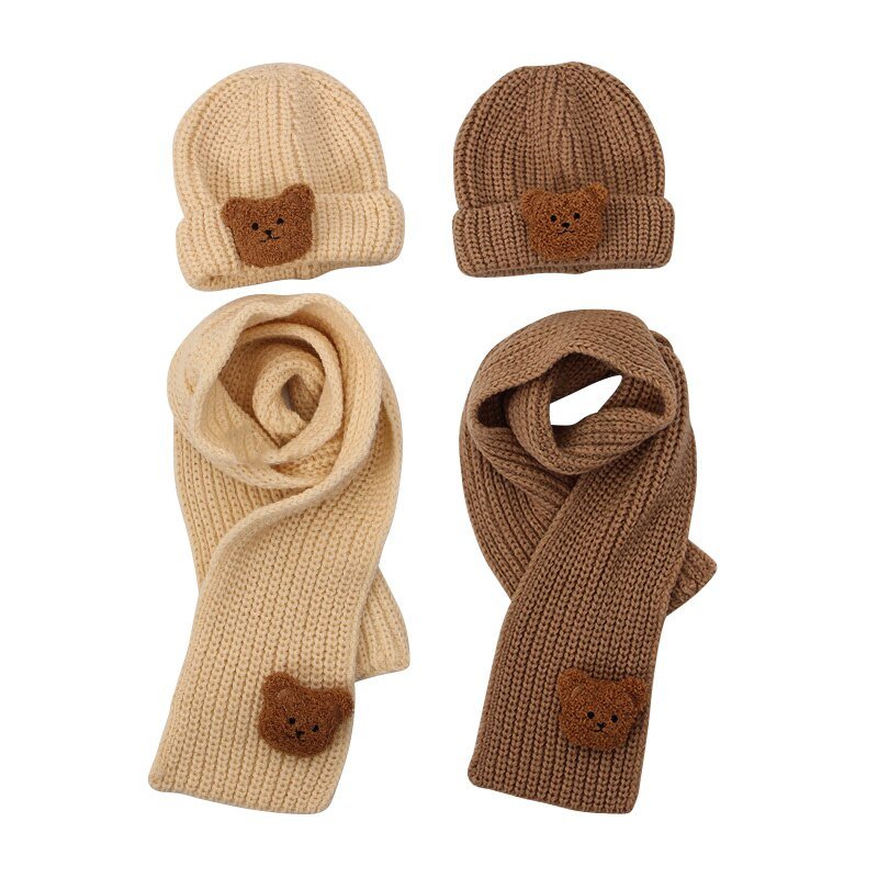 Kit Infantil Inverno: Cachecol + Gorro - Mãe Compra De Mãe