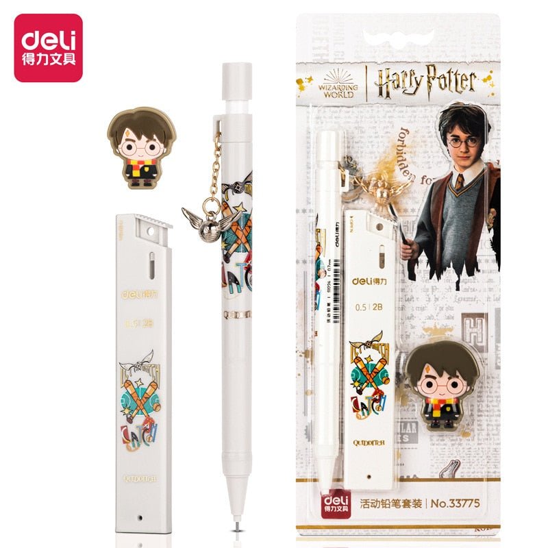 Kit Lapiseira + Borracha Harry Potter - Mãe Compra De Mãe