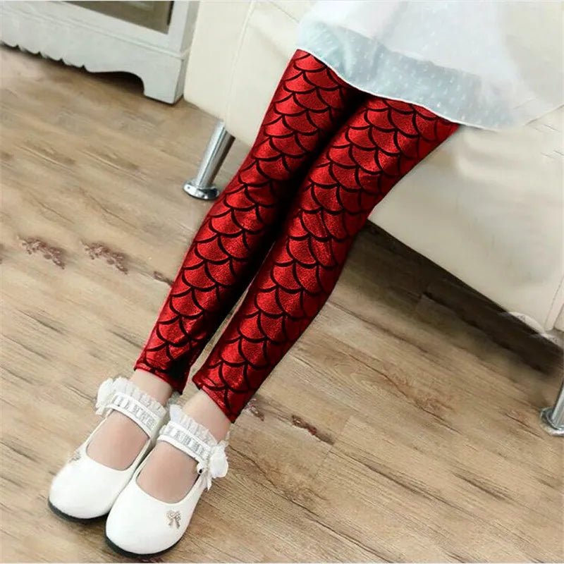 Legging Infantil Little Mermaid - Tam 2 a 11 Anos - Mãe Compra De Mãe