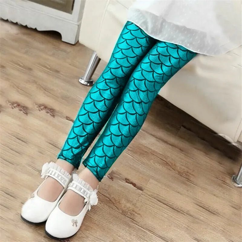 Legging Infantil Little Mermaid - Tam 2 a 11 Anos - Mãe Compra De Mãe