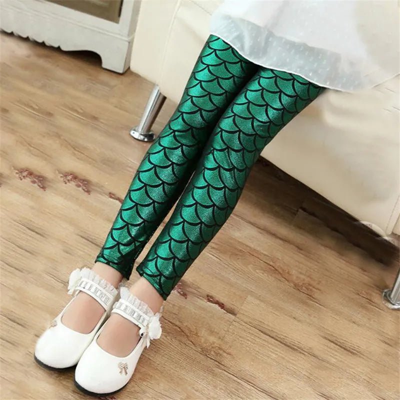 Legging Infantil Little Mermaid - Tam 2 a 11 Anos - Mãe Compra De Mãe