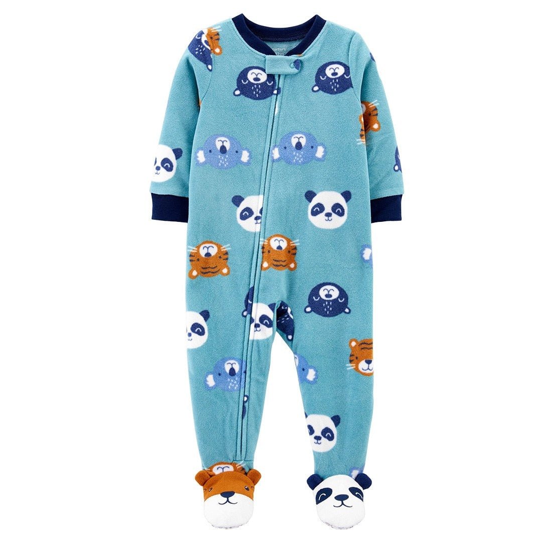 Macacão Pijama Bebê Fleece | Tam: 1-12 meses - Mãe Compra De Mãe