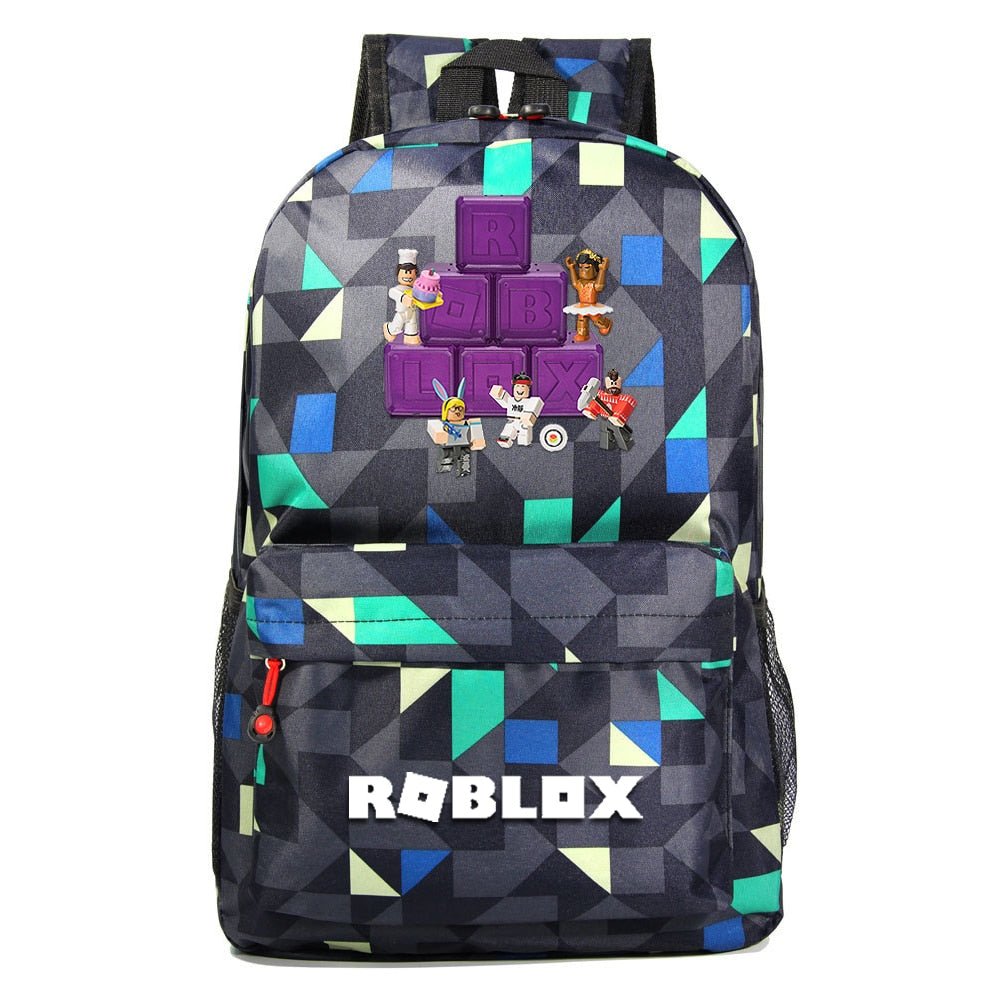 Mochila Escolar ROBLOX - Mãe Compra De Mãe