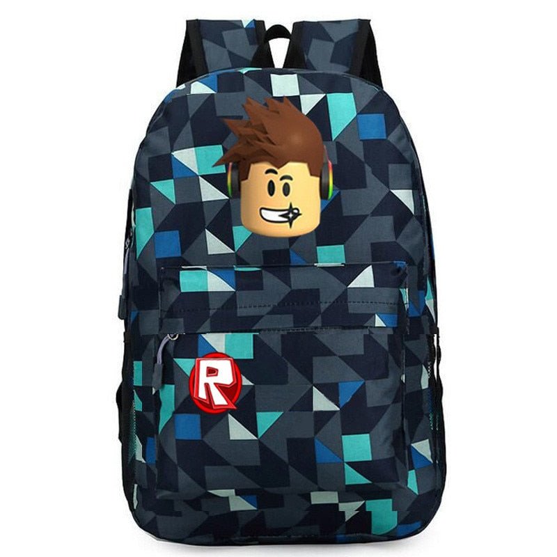 Mochila Escolar ROBLOX - Mãe Compra De Mãe