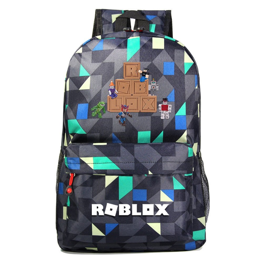 Mochila Escolar ROBLOX - Mãe Compra De Mãe