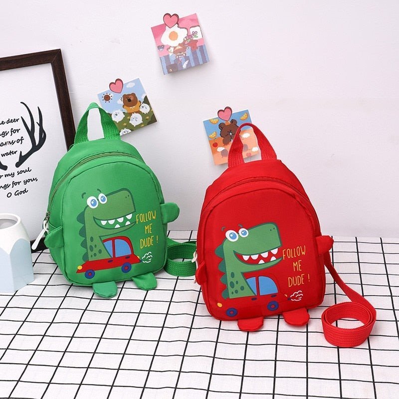 Mochila Infantil Dinossauro - Mãe Compra De Mãe