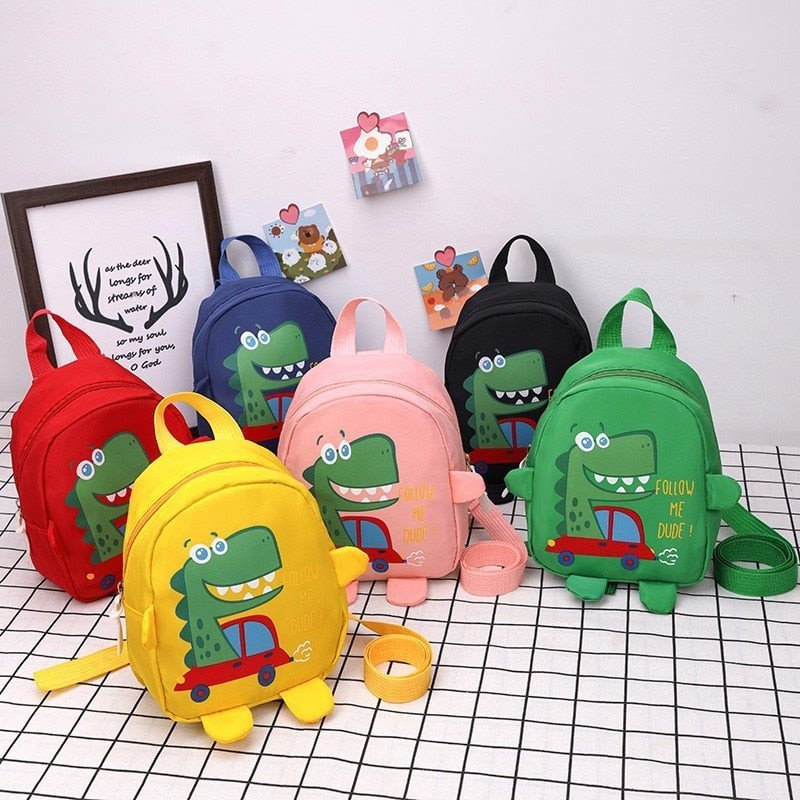 Mochila Infantil Dinossauro - Mãe Compra De Mãe