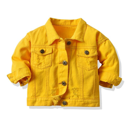 #NEW Jaqueta Infantil Denim (RN - 24 meses) #Unissex - Mãe Compra De Mãe