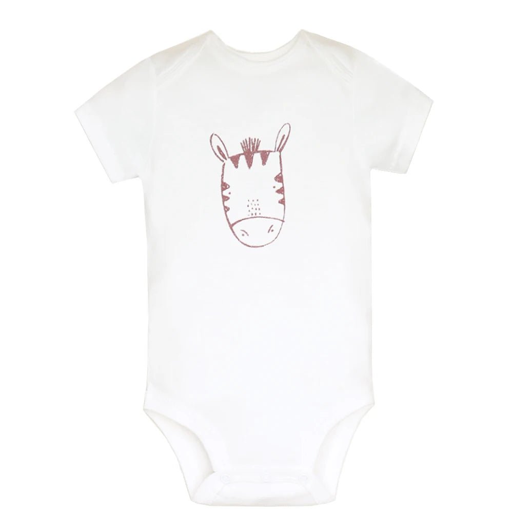 #NEW Kit 5(pcs) Bodies Bebê | 100% Algodão | Tam: RN-24 m - Mãe Compra De Mãe