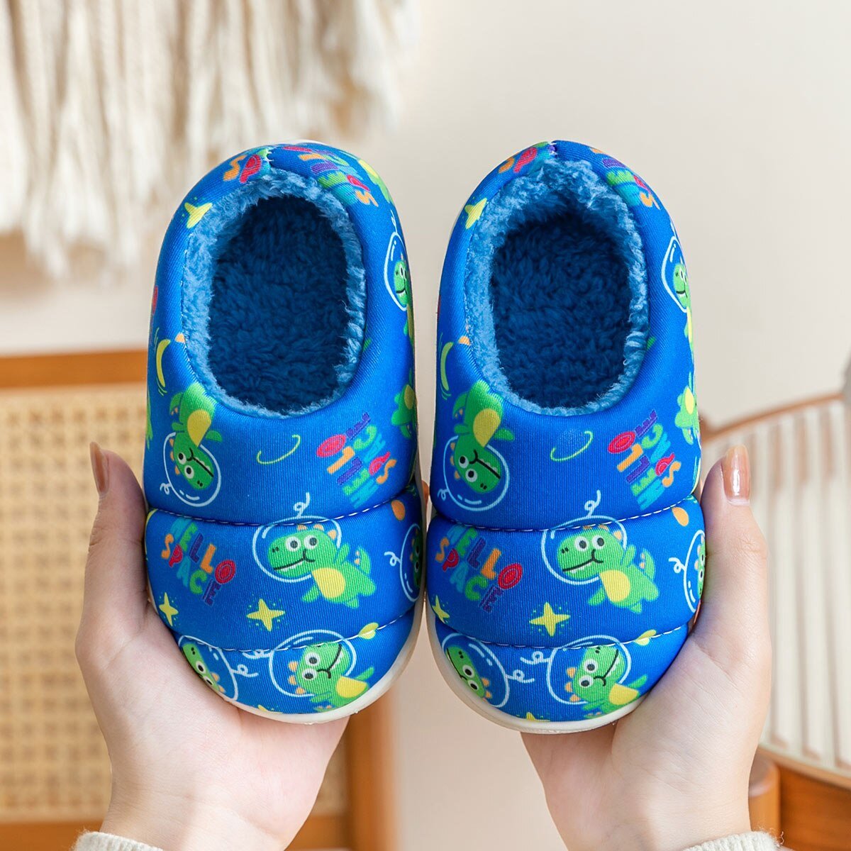 Pantufa Infantil Peluciada - Mãe Compra De Mãe