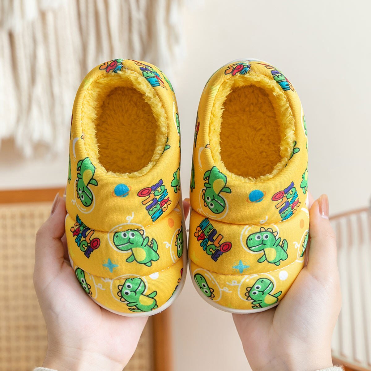 Pantufa Infantil Peluciada - Mãe Compra De Mãe