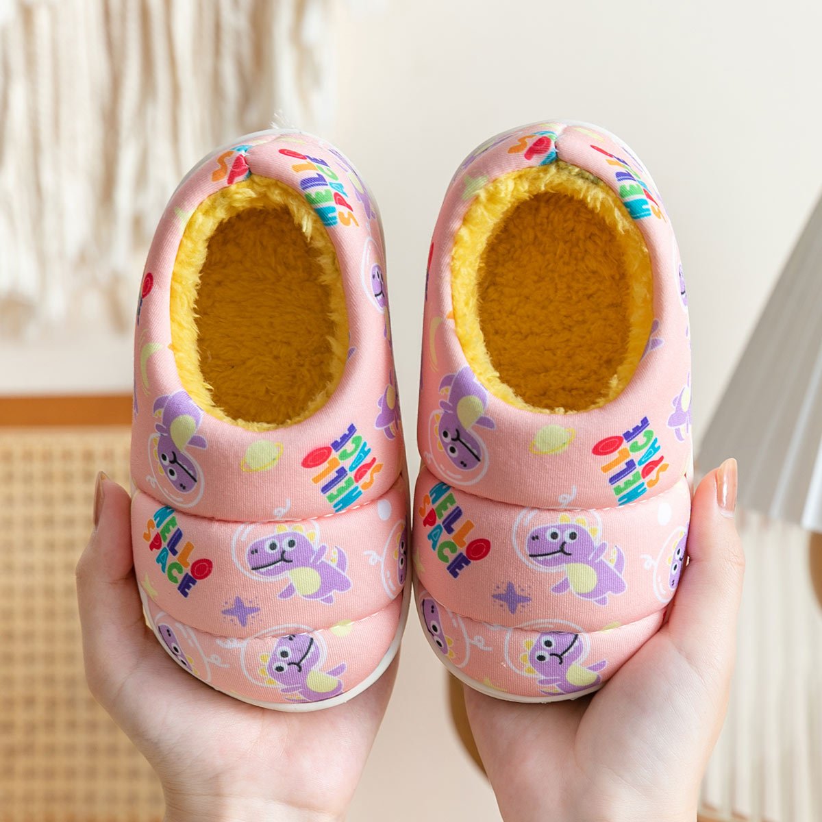 Pantufa Infantil Peluciada - Mãe Compra De Mãe