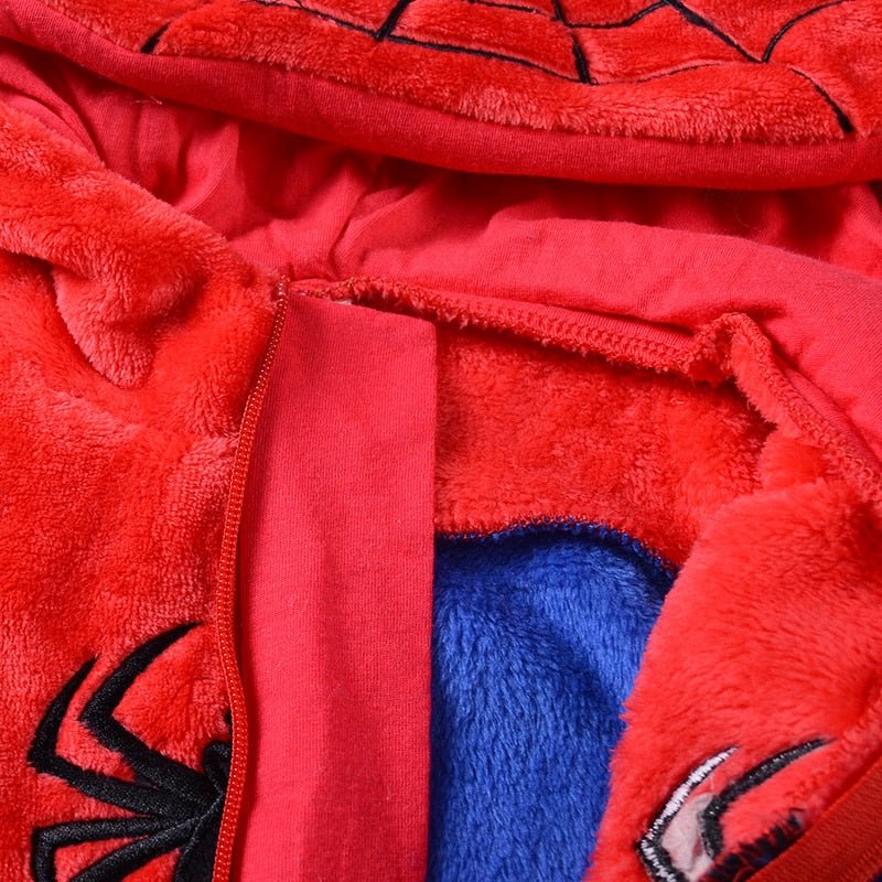 Pijama #Fantasia Homem-Aranha com Capuz | Tam: 0-36 meses #Unissex #SpiderMan - Mãe Compra De Mãe